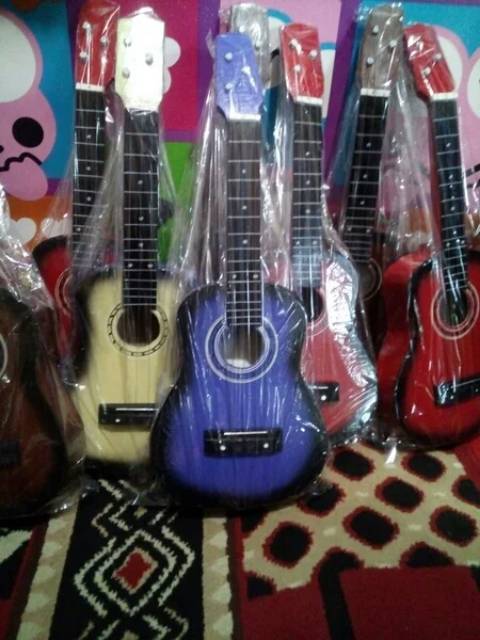 Gitar mainan ukulele murah senar 3