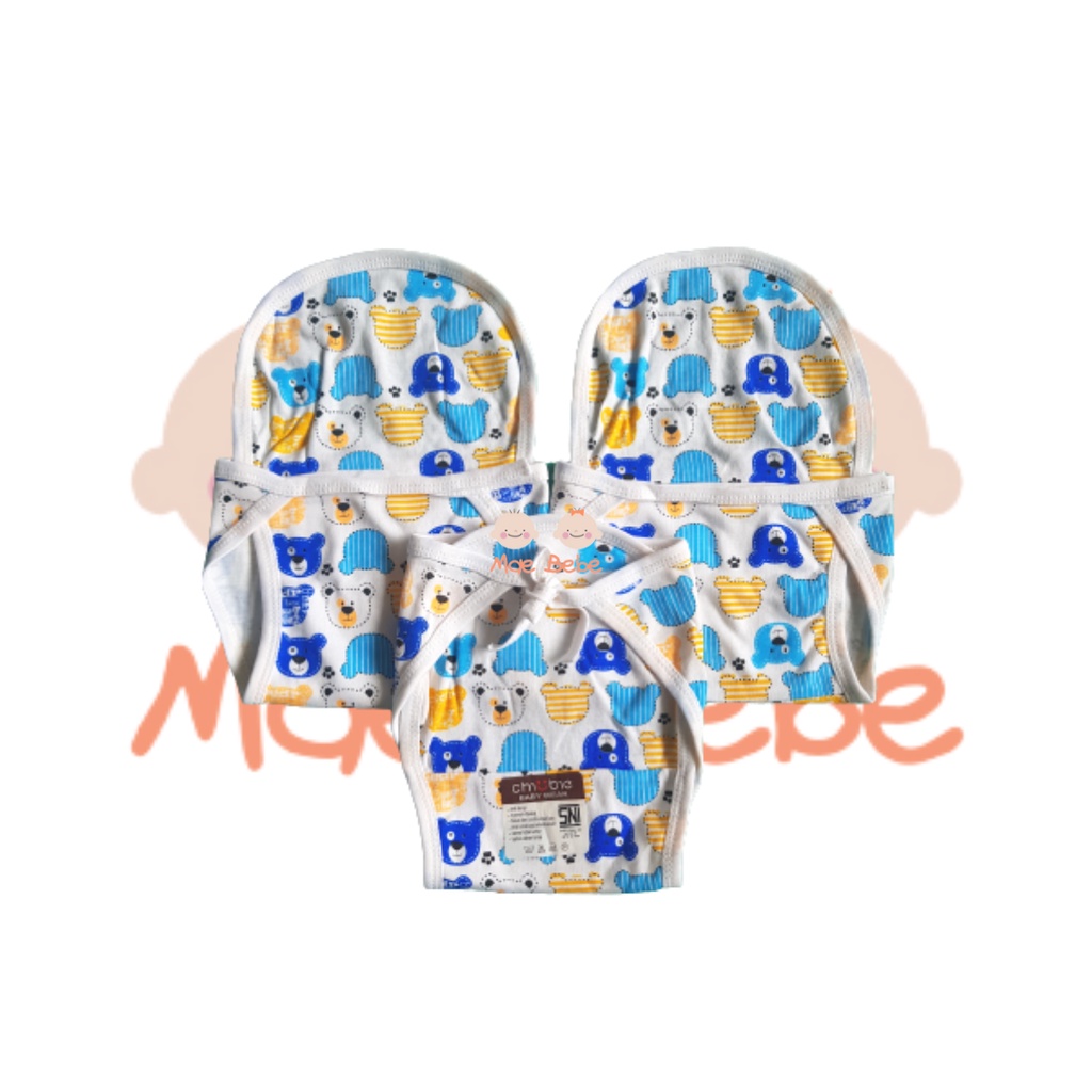 Chubie Popok Kain Bayi Motif Fullprint Isi 6pcs