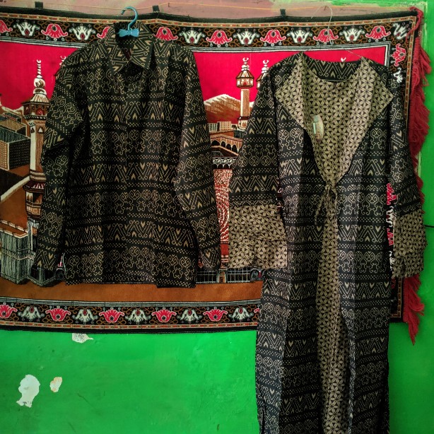 Bisa Pisah Maura Couple Ori Ndoro Jowi Batik Couple Keluarga Gamis Jazz Sarimbit Motif Semut