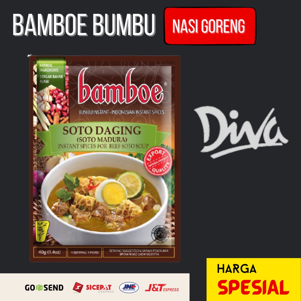

Bumbu Soto Daging - Soto Madura - Bamboe