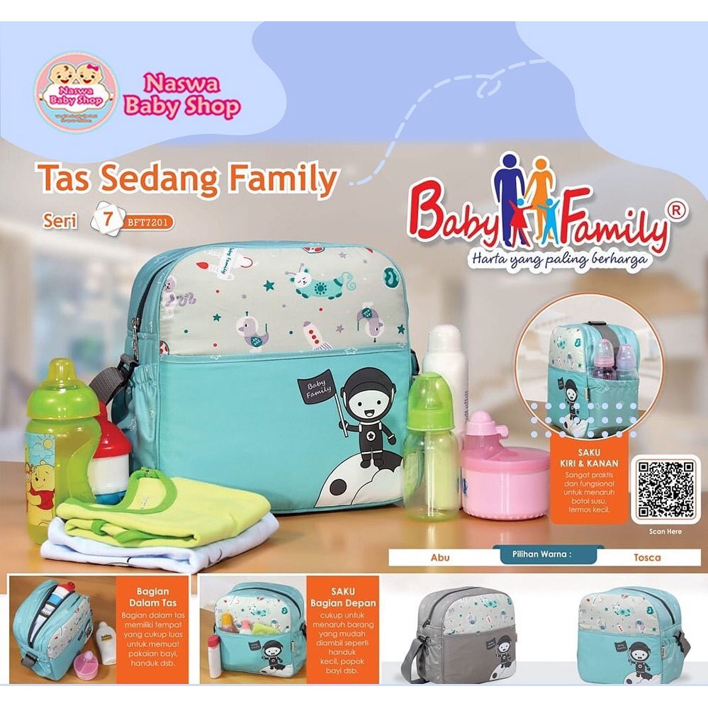 Baby Family Tas Bayi Medium Seri 7 BFT7201