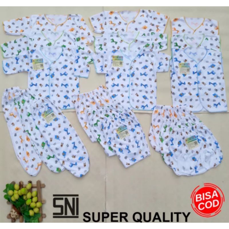 Paket Baju Bayi SNI Arini Baby 18pcs