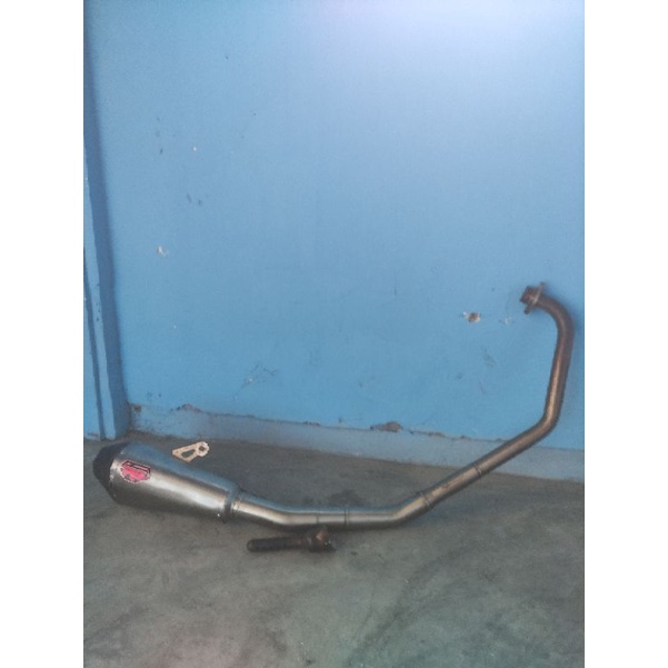 Knalpot R9 Zeta Ori CBR 150R (tidak ada db killer)