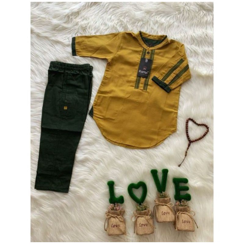koko Ramzi anak size 6-7 tahun
