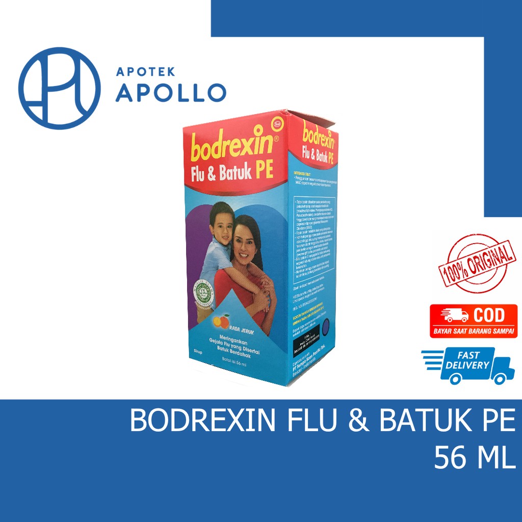 BODREXIN FLU &amp; BATUK PE 56 ML