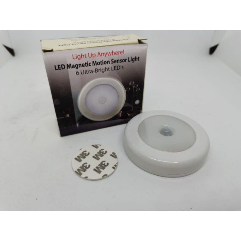 Lampu Tempel Dinding Sensor / LED Magnetic Motion Sensor Light