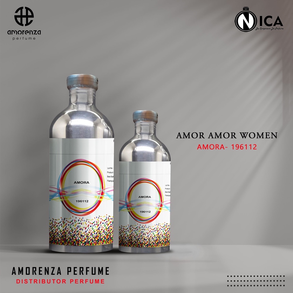 BIBIT PARFUM MURNI AMOR AMOR WOMEN - AMORA NICA FRAGRANCE 500 ML SEGEL PABRIK