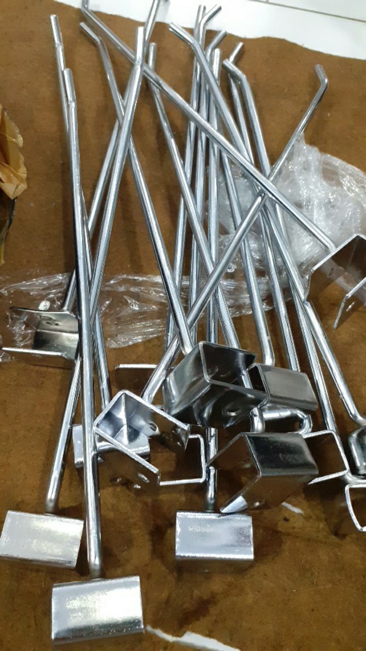 Single Hook Ram Pipa Kotak 25cm Gantungan Aksesoris