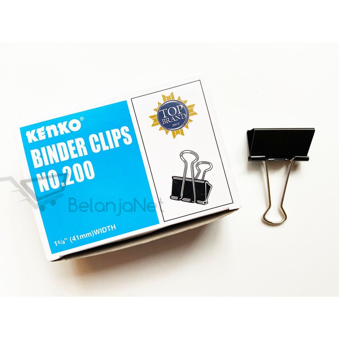 Kenko Binder Clip No 200 | Penjepit Kertas