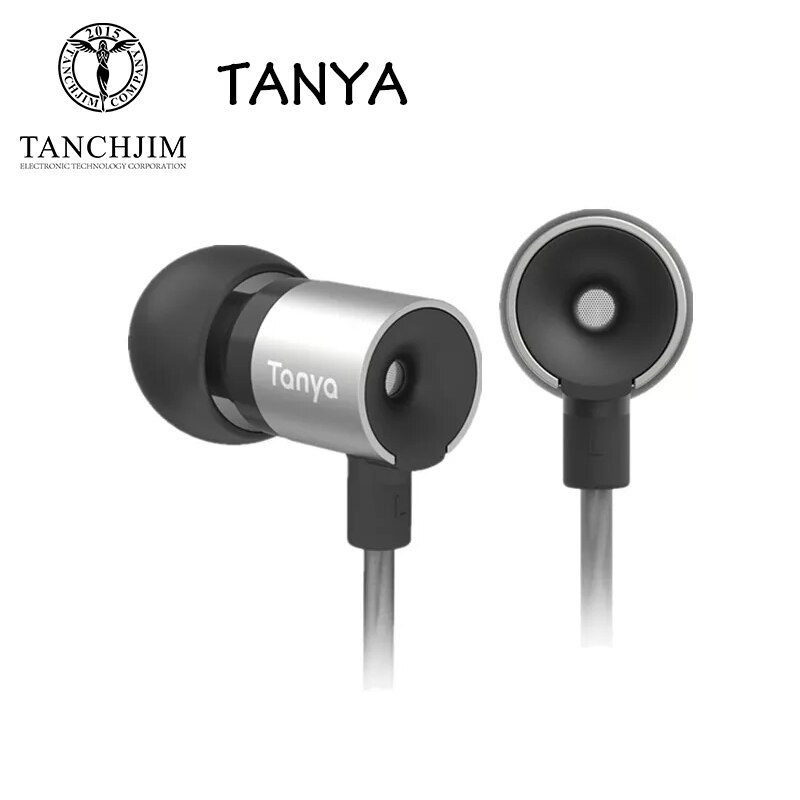 TANCHJIM TANYA IEM 7MM Dynamic In Ear Earphone 3.5mm Line Plug HiFi Earbuds Tanya with Microphone