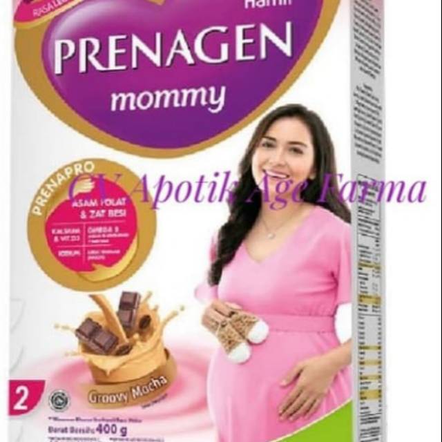 

Prenagen Mommy Mocha 400 g atau gram (Kalbe Farma)