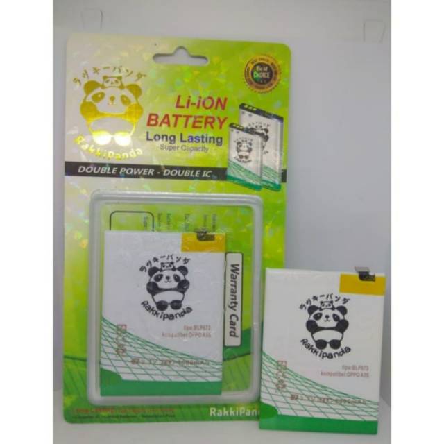 Baterai Battery Rakkipanda BLP673 Oppo A3S / Realme 2 / Realme C2 / A5S / A7 / A5 / A7X / A5 2020