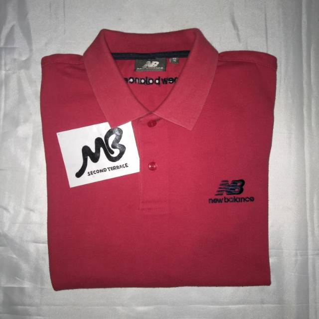POLOSHIRT / KAOS KERAH NEW BALANCE SECOND ORIGINAL