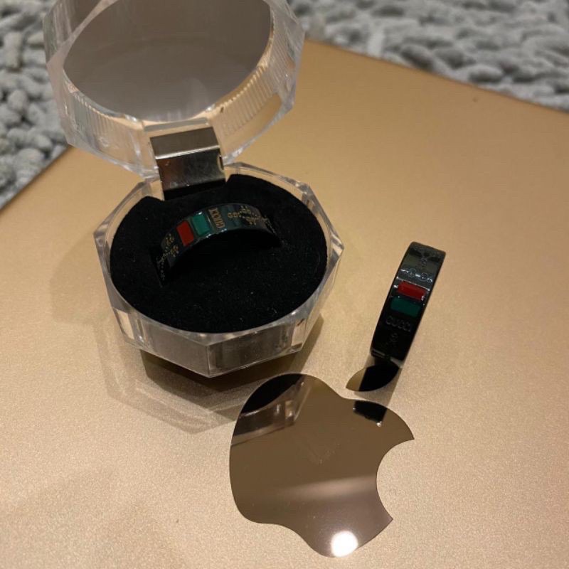 Cincin Titanium Branded GUCCI/LV RING (WITH BOX)