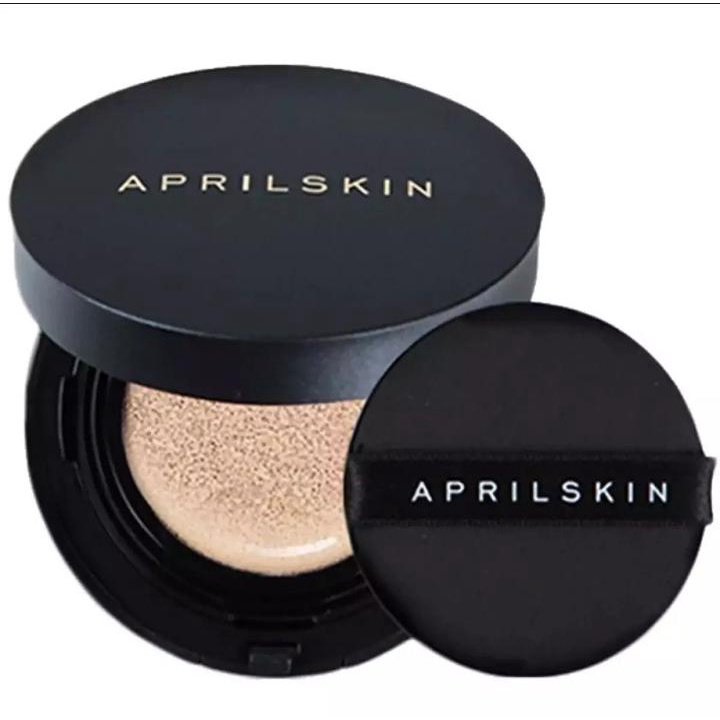 [ COD ] Bedak Aprilskin Black Magic Snow Cushion