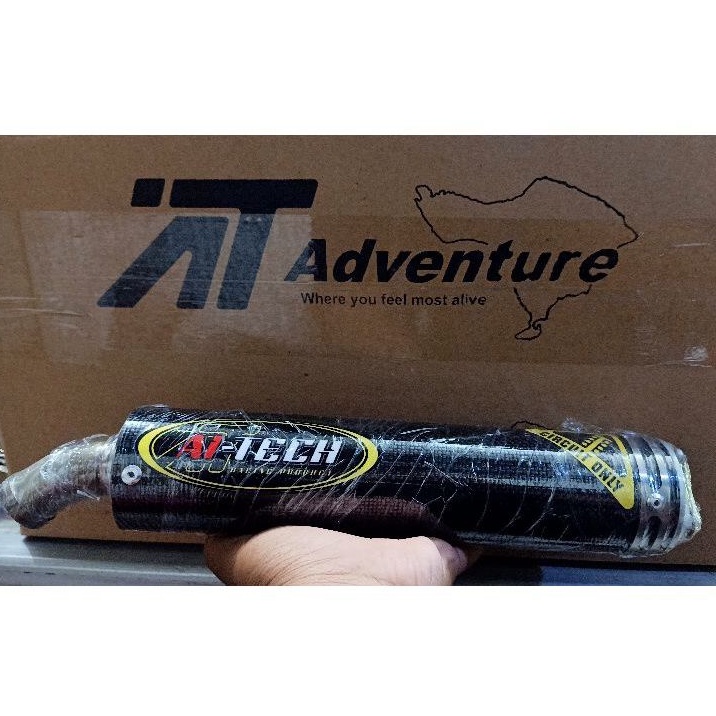 silincer aitech carbon keflar original aitech silencer knalpot ninja selinser kevlar rx king 2 tak