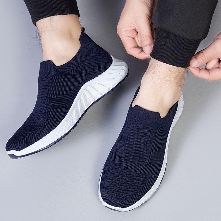 Produk Keren DSQMC 2022 sepatu pria import rajut sneaker Laki premium bernapas olahraga olahraga beb