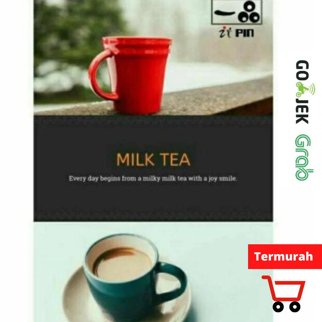 Itpin Milk Tea Powder Premium 1kg 100% Ori