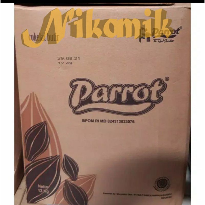 

Parrot cokelat compound Butir 12kg