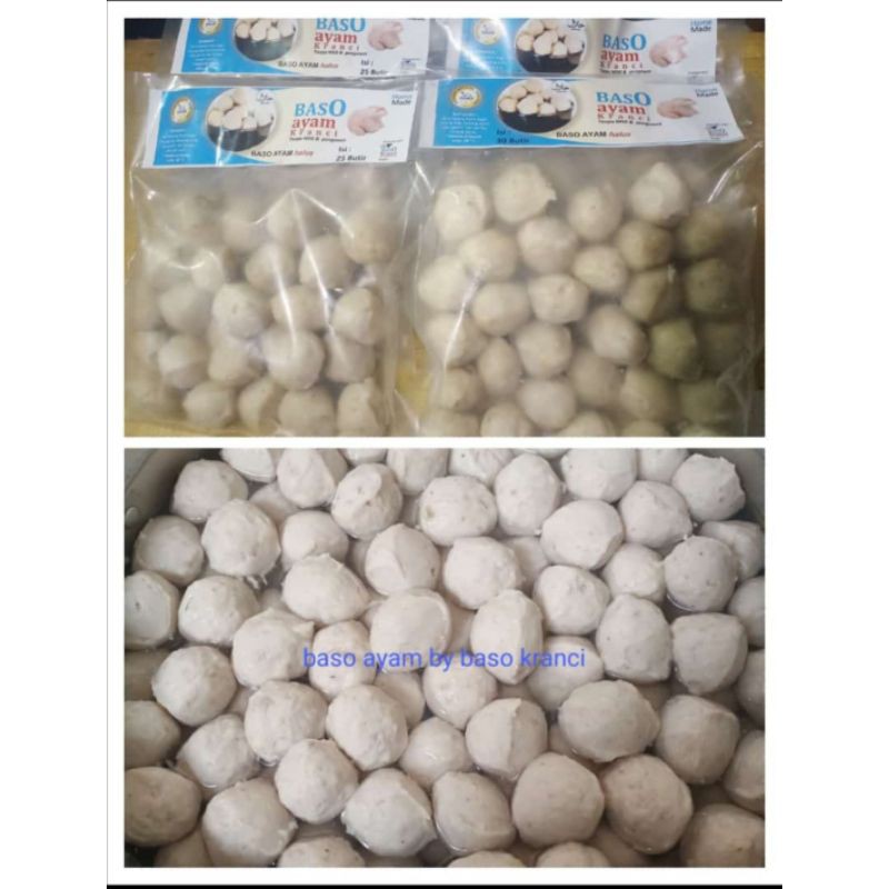 

Bakso Ayam + Bumbu / baso ayam homemade kranci bu marnies, bakso bogor, frozen food bogor