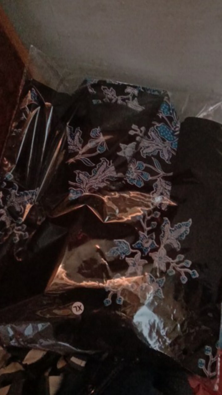 Maura Couple - Sania Ruffle Batik Couple Ori Ndoro Jowi Garansi Termurah Shopee - Batik Modern Solo