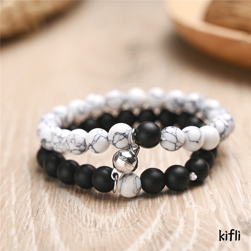2 Pcs/set Pasang,Gelang Couple Magnet,Gelang Tali Couple,Attract Persahabatan,Bracelets Untuk Wanita Pria,Fashion Perhiasan Aksesori