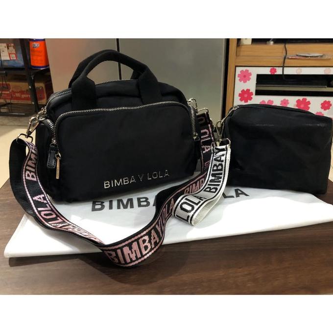 tas bimba y lola set pouch mirror quality