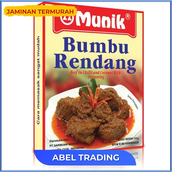 

Munik Bumbu Rendang 115 Gr