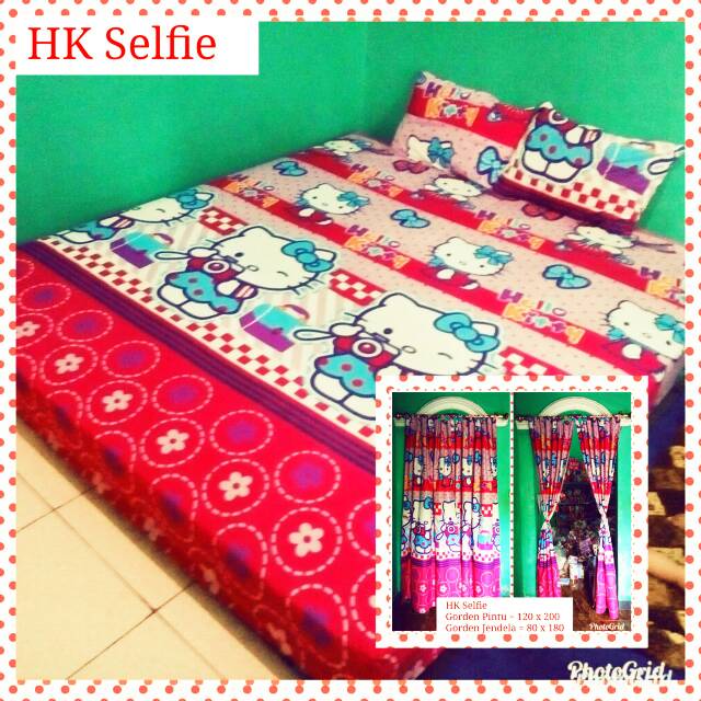 Sprei karakter hello Kitty
