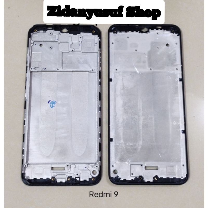 FRAME LCD TULANG LCD XIAOMI REDMI 9 TATAKAN DUDUKAN LCD ORIGINAL