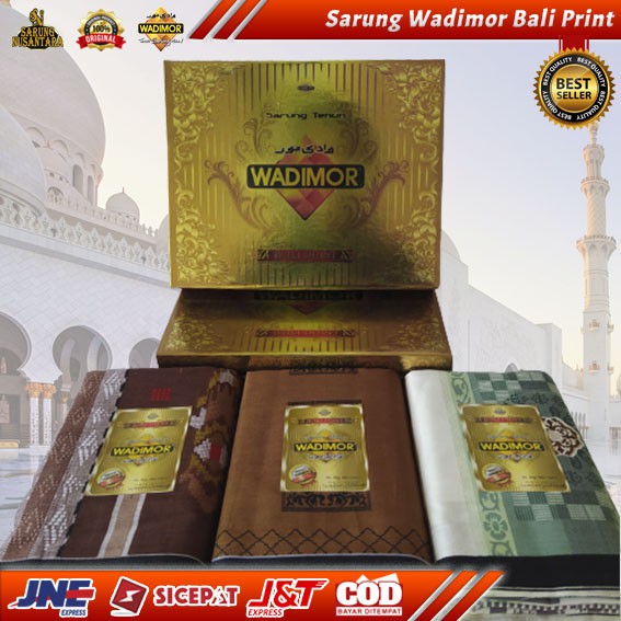SARUNG WADIMOR BALI PRINT SARUNG TENUN MOTIF BHS
