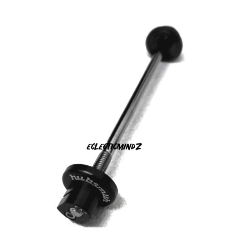 qr skewer hubsmith titanium quick release black 74mm folding bike seli