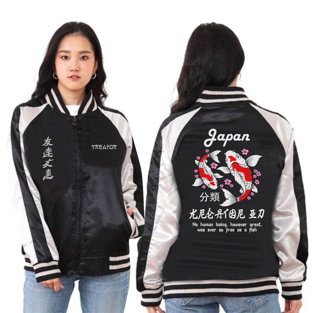 jaket sukajan koi original kreator apparel