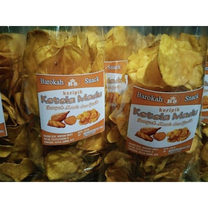 

keripik ketela madu