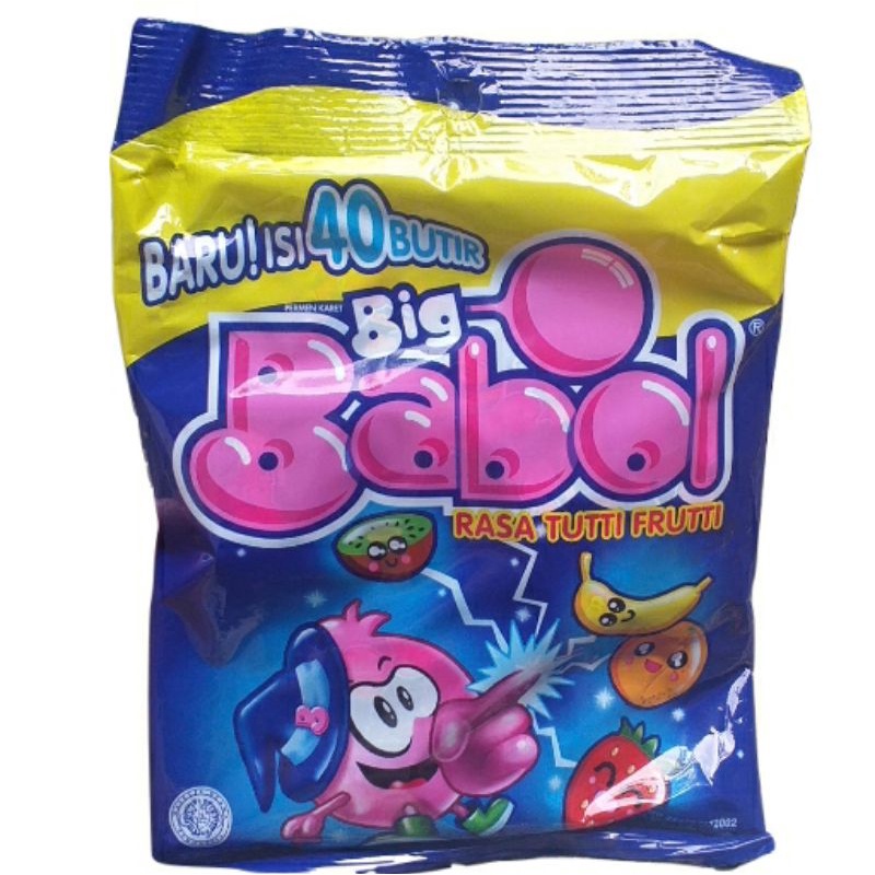 Jual Big Babol Big Babol Permen Karet Big Babol 1 Pack Isi 40 Butir