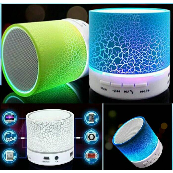 Mini Speaker Bluetooth LED - Speaker Lampu