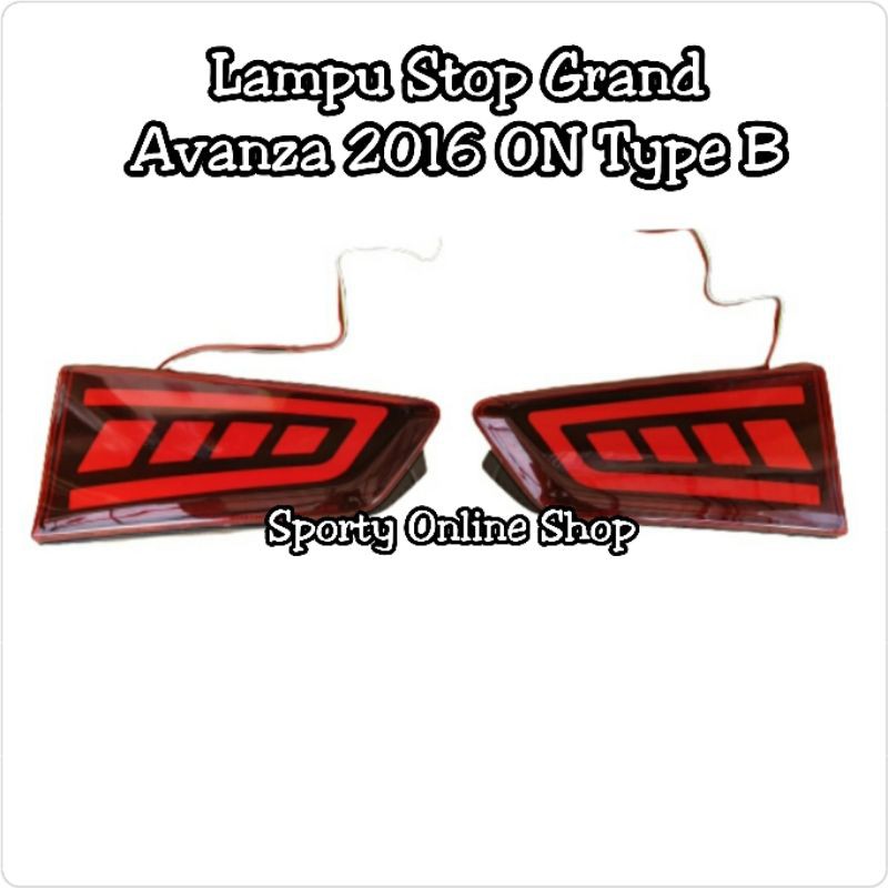 Lampu Stop Bagasi Avanza Grand 2016 ON Type B