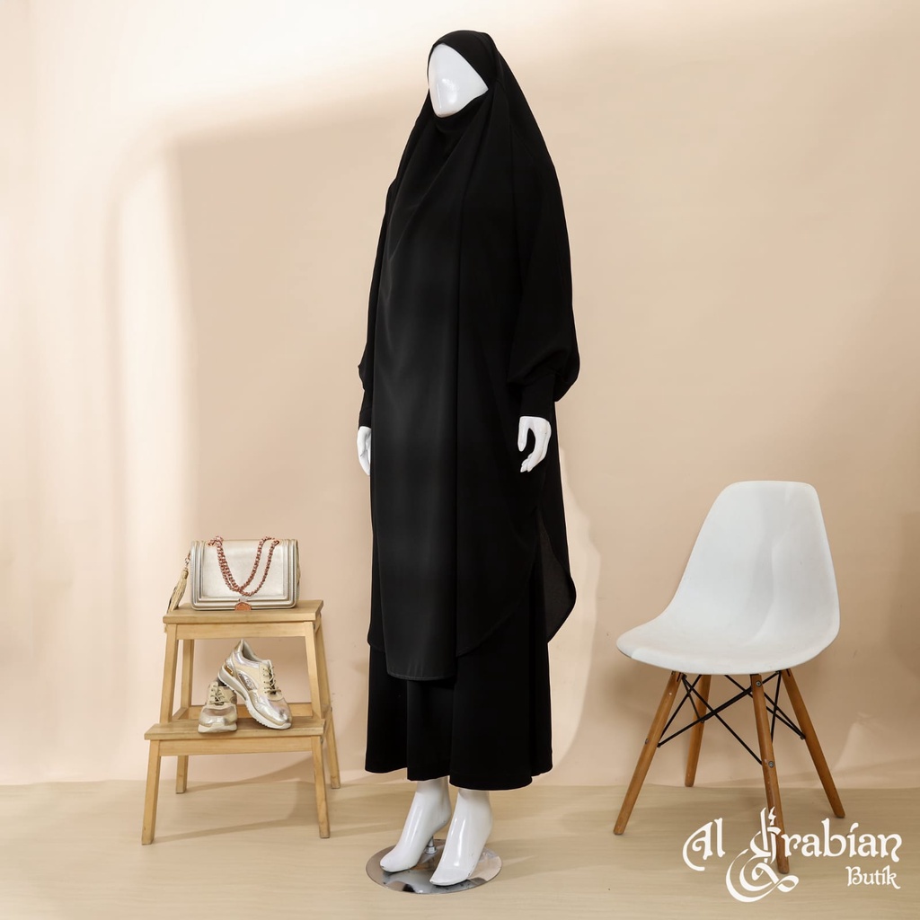 Abaya Inside Alya - French Khimar by Al Arabian