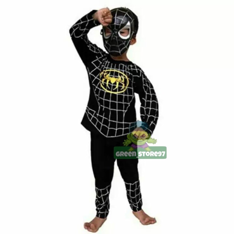 kostum anak venom / kostum setelan panjang COD