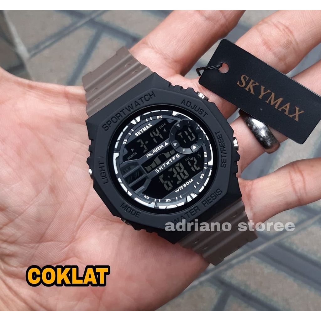 jam tangan Skymax Original terbaru sport anti air