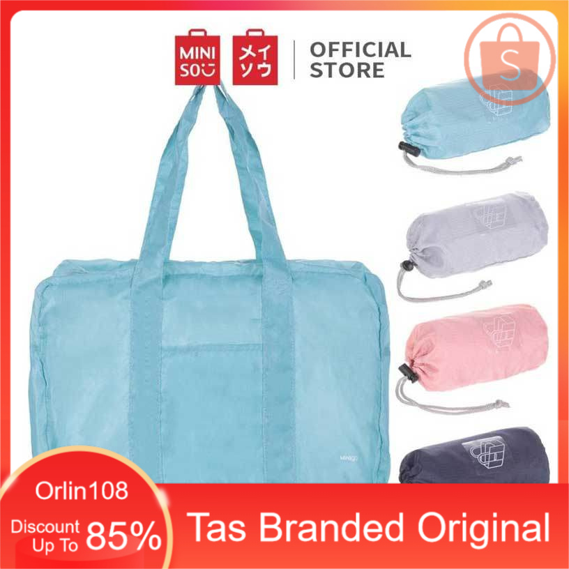 ORIGINAL - Tas Miniso Gymbag Travel Bag Boston Nylon