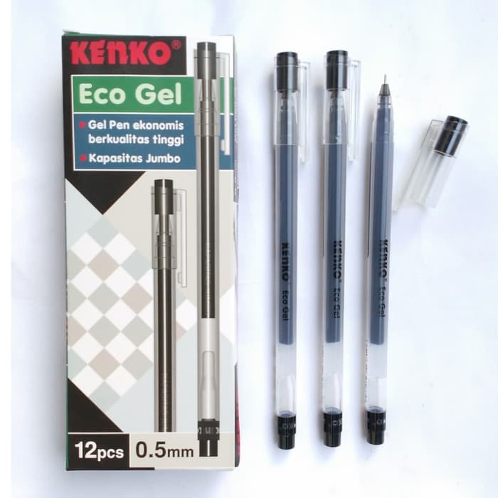 NEW STOCK PULPEN KENKO ECO GEL PER LUSIN