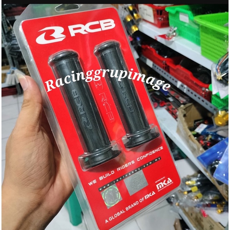 HAND HANDLE GRIP FAT HANDGRIP HANDFAT HANFAT MOTOR RCB HG66 BLACK ASLI