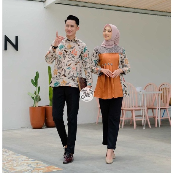 Baju Batik Wanita Modern M L XL XXL Atasan Batik Kerja Wanita Blouse Batik Kantor Baju Wanita Batik Modern Seragam Batik