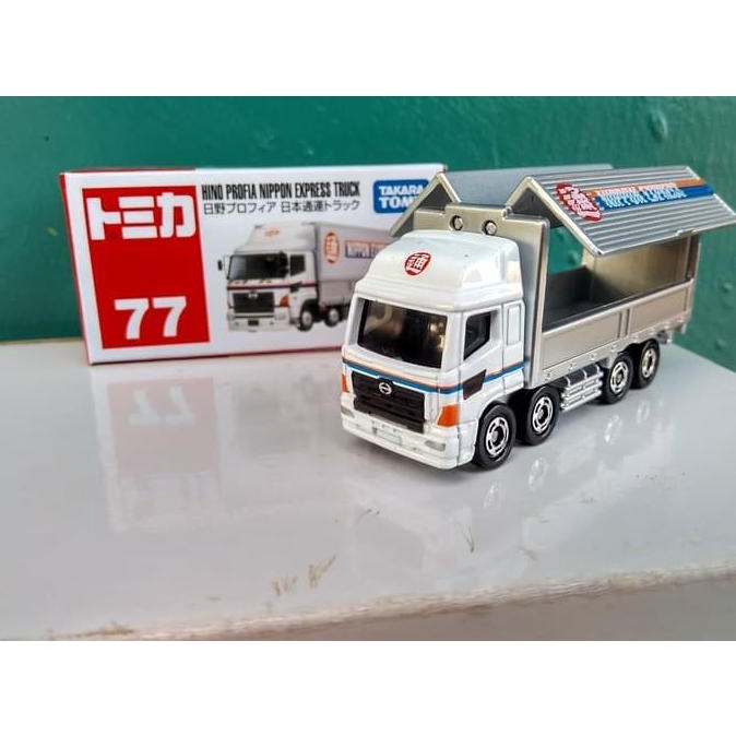 DIECAST HINO PROFIA TRUCK TOMICA REGULER NO 77 DIECAST TRUK BOX HARGA MURAH DISCOUNT