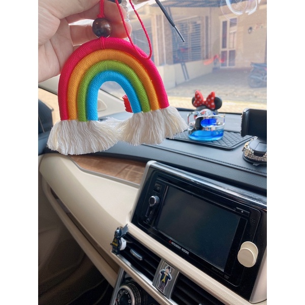 gantungan spion mobil rainbow GS RAINBOW // Gantungan Spion Rainbow Pelangi GS RAINBOW // Gantungan Spion Rainbow Pelangi