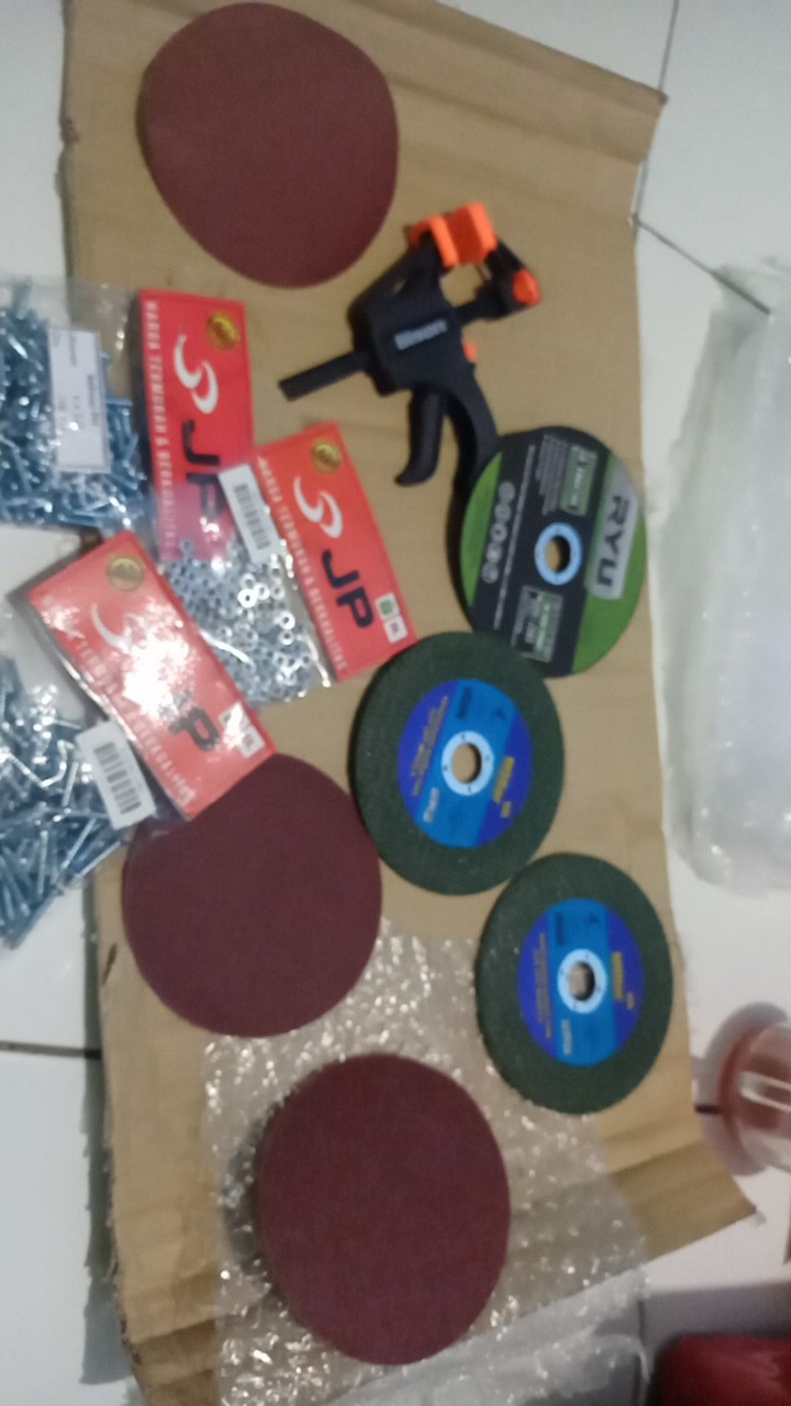 Bison 4 Inch Klem F Catok Kayu Jepit Penjepit Quick Release Wood Clamp