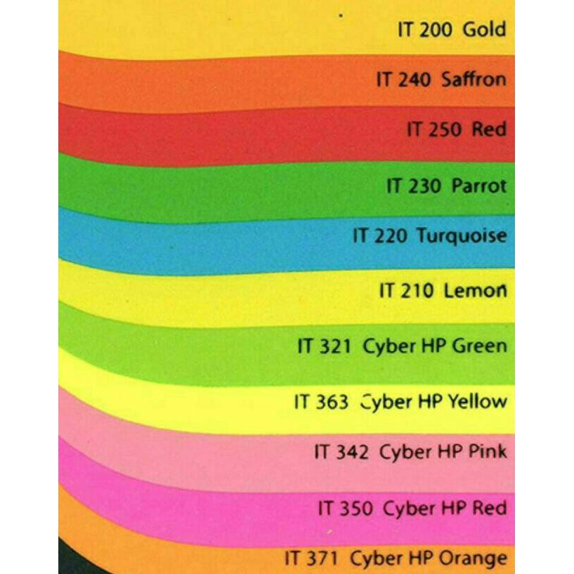 

Terbaik Kertas Warna Spectra (1Pak Isi 100 Lembar) Promo Kode 1468