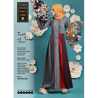 DISKON 30% GAMIS TUNEECA PDJ 10