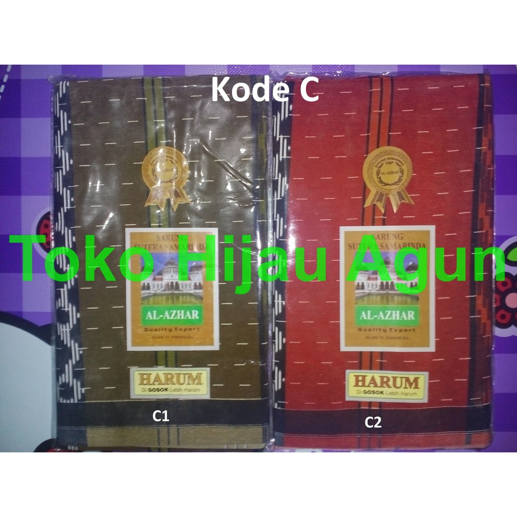 JUAL COLLECTION HARGA MURAH NEW READY BEST SELLER EXLUSIVE NEW RELEASE Sarung Samarinda Al Azhar BER